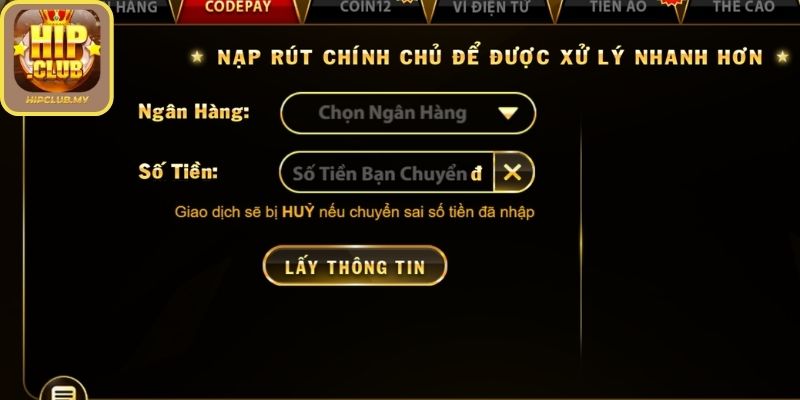 Câu hỏi thường gặp về giao dịch nạp rút tiền