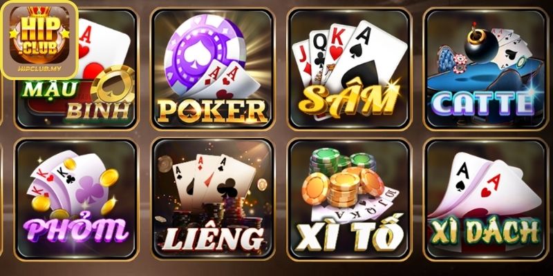 Một số game bài miễn phí không cần tải phổ biến